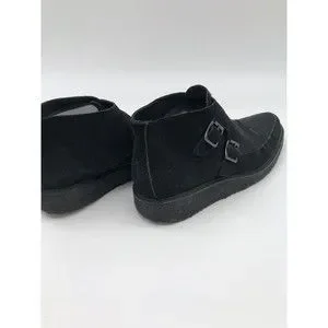 US | Shoes | All Saints Mens Black Boot Double Monk Crepe  display picture 1